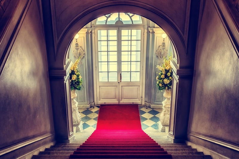 Red carpet event with celebrities